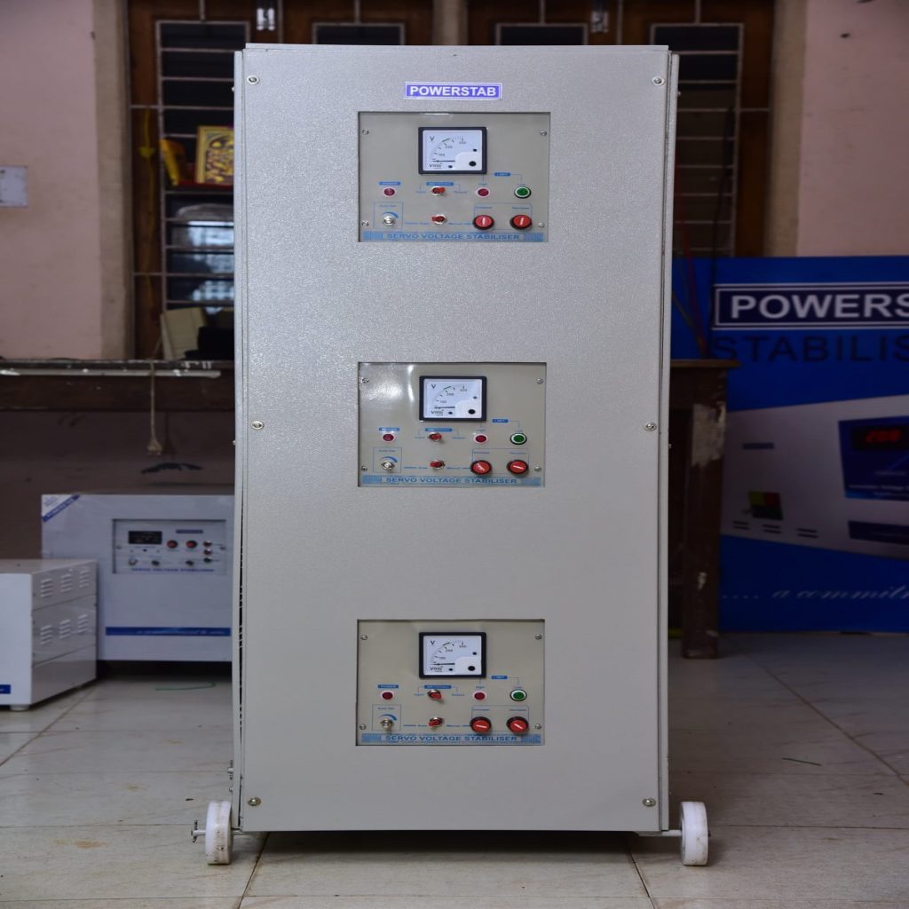 25 KVA AIR COOLED SERVO STABILIZERSERVO STABILIZER